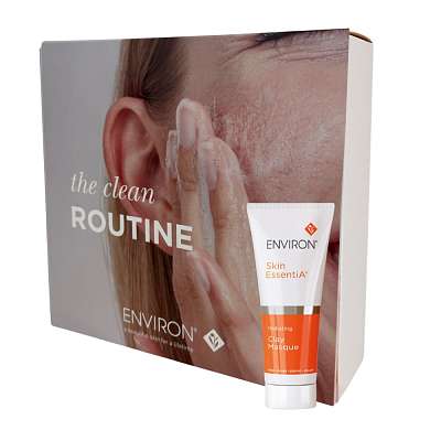 The Clean Routine met lotion