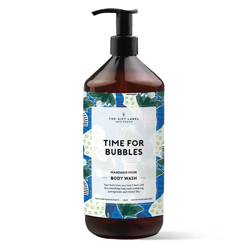 Body Wash - Time for Bubbles (blauw)